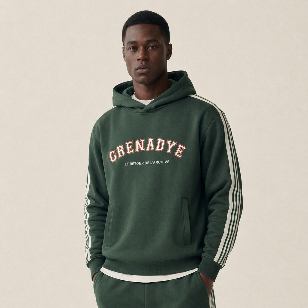 Drop-Shoulder Hoodie - GRENADYE